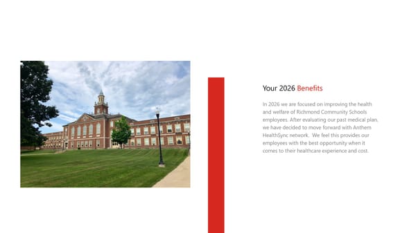 Richmond Community Schools Employee Benefits - Page 2