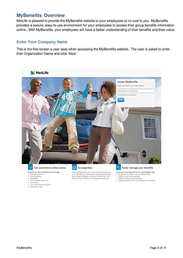 MyBenefits Overview - Page 3