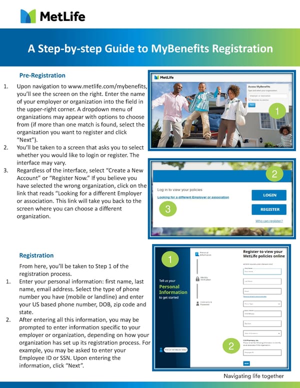 A Step-by-Step Guide to MyBenefits Registration - Page 1