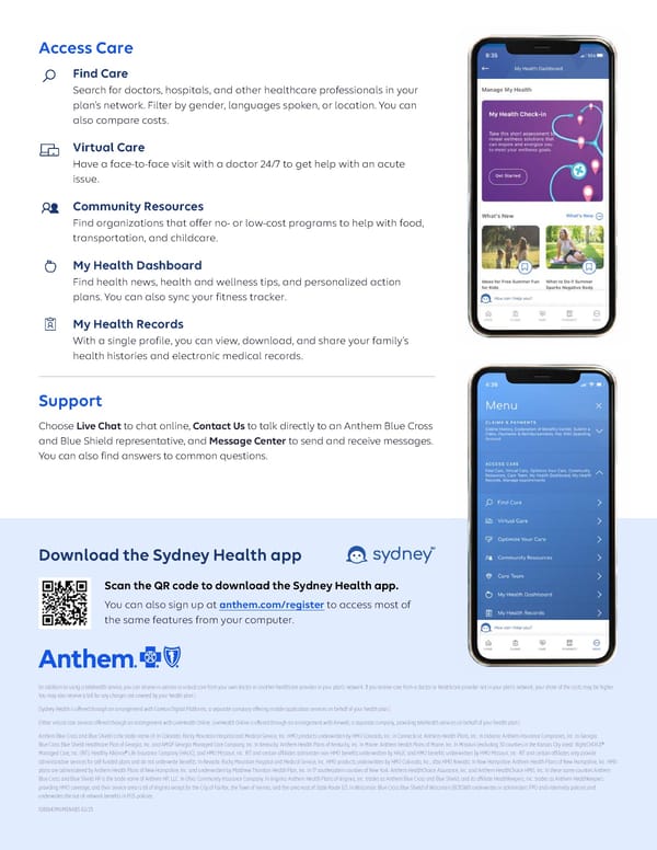Sydney Health App - Page 2