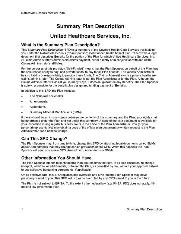 [UHC] HDHP Basic - Medical Plan Summary - Page 8