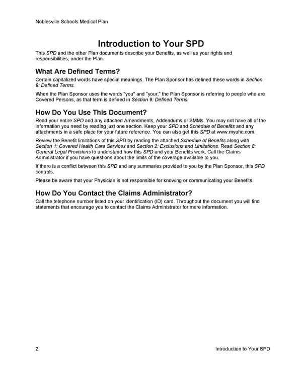 [UHC] HDHP Basic - Medical Plan Summary - Page 9