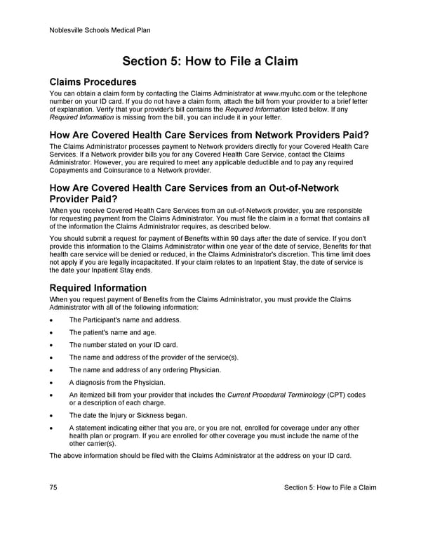 [UHC] HDHP Basic - Medical Plan Summary - Page 82