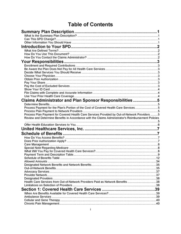 [UHC] HDHP Core - Medical Plan Summary - Page 3