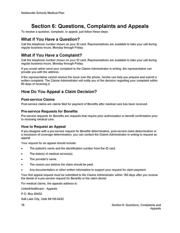 [UHC] HDHP Core - Medical Plan Summary - Page 83