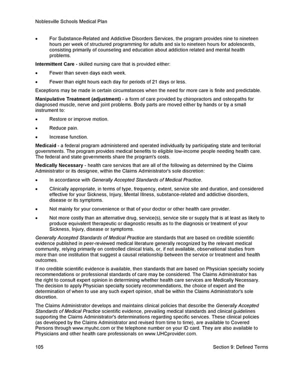 [UHC] HDHP Core - Medical Plan Summary - Page 112