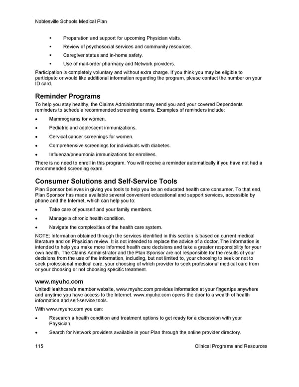 [UHC] HDHP Core - Medical Plan Summary - Page 122