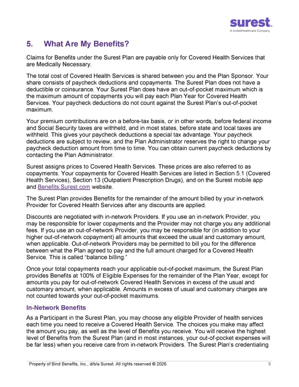 [Surest] Medical Plan Summary - Page 11