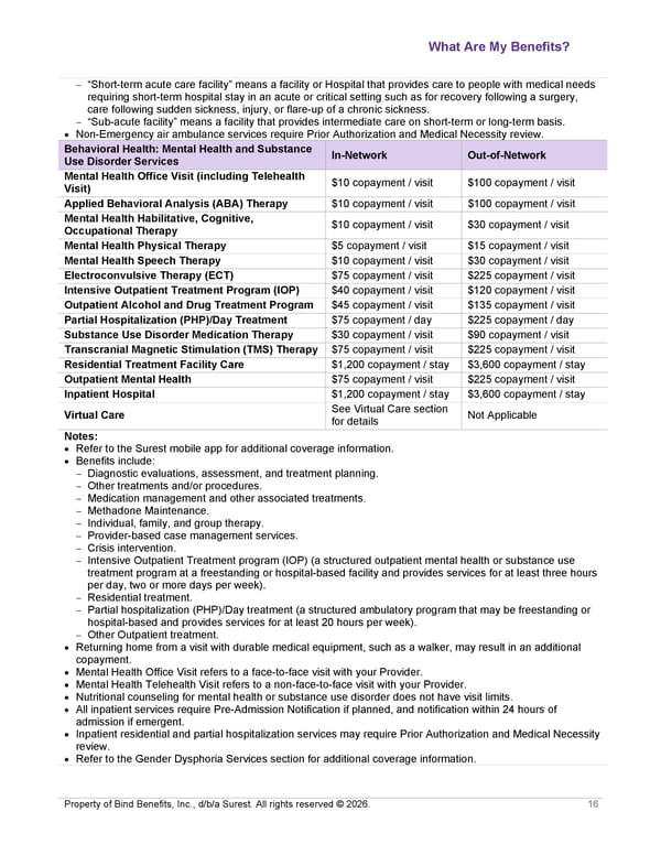 [Surest] Medical Plan Summary - Page 18