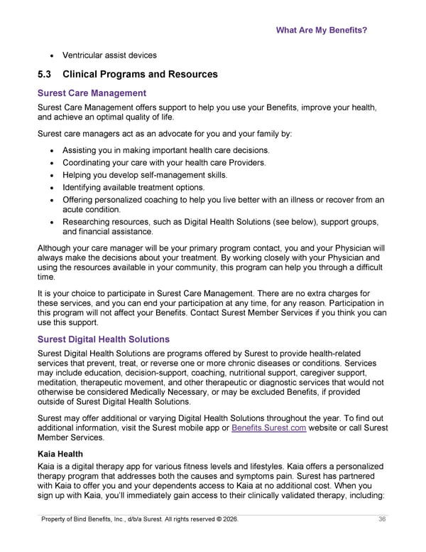 [Surest] Medical Plan Summary - Page 38