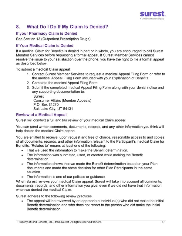 [Surest] Medical Plan Summary - Page 59