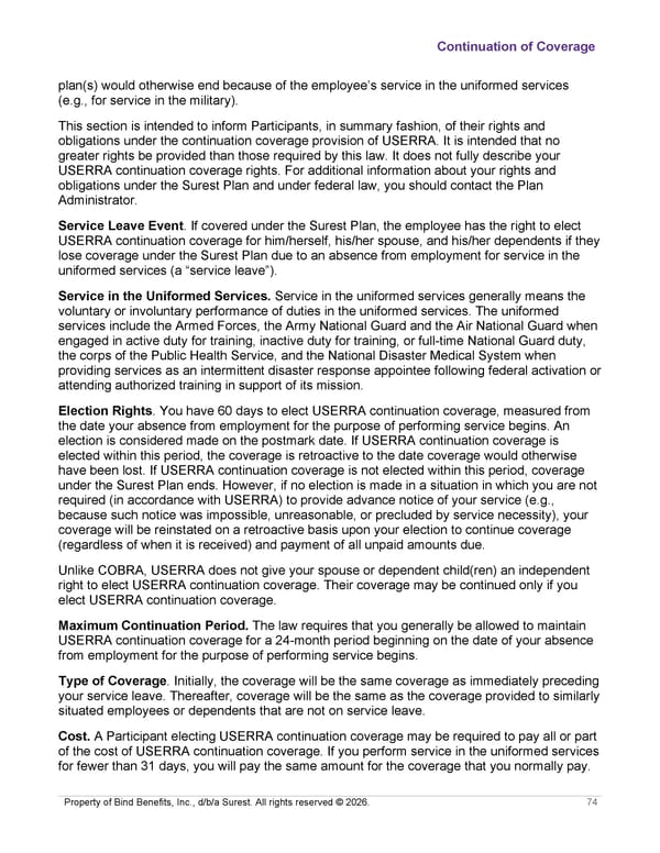 [Surest] Medical Plan Summary - Page 76