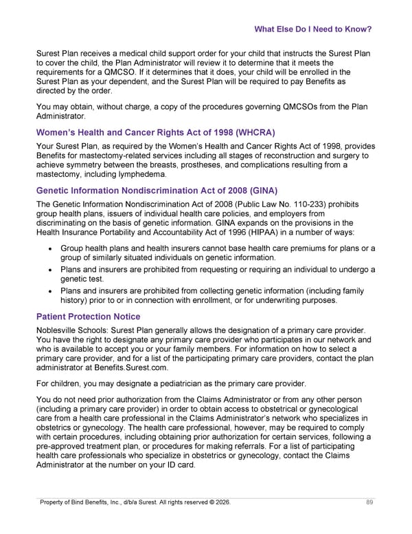 [Surest] Medical Plan Summary - Page 91