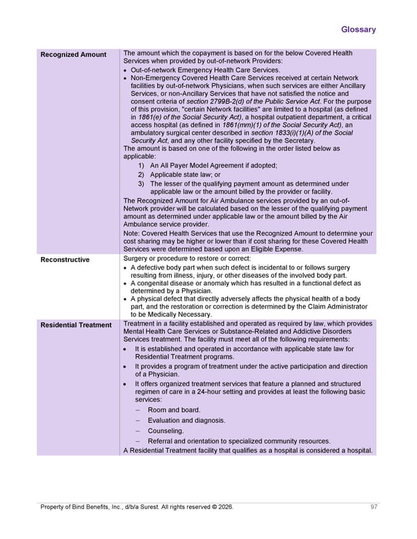 [Surest] Medical Plan Summary - Page 99