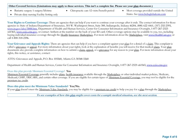 Anthem SBC Plan D - Page 4