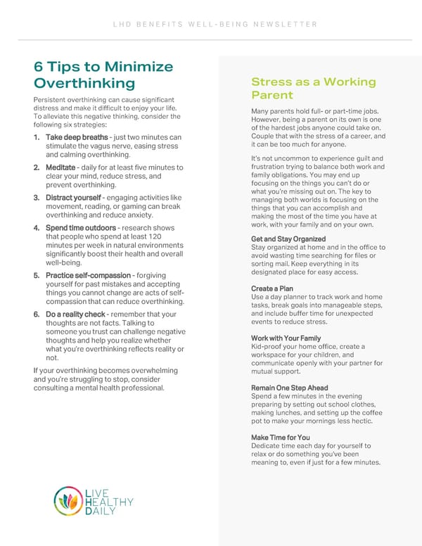 Understanding Chronic Stress - Page 2