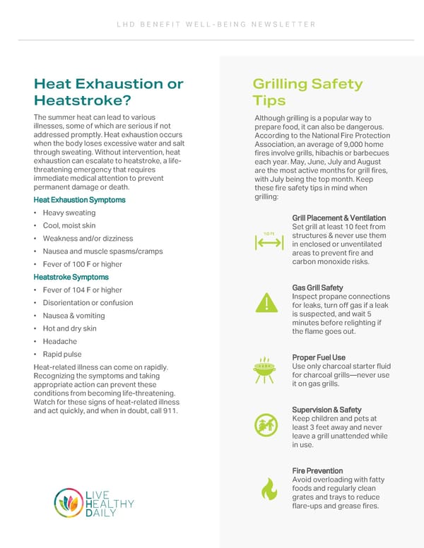 Understanding the Risks of Summer - Page 2