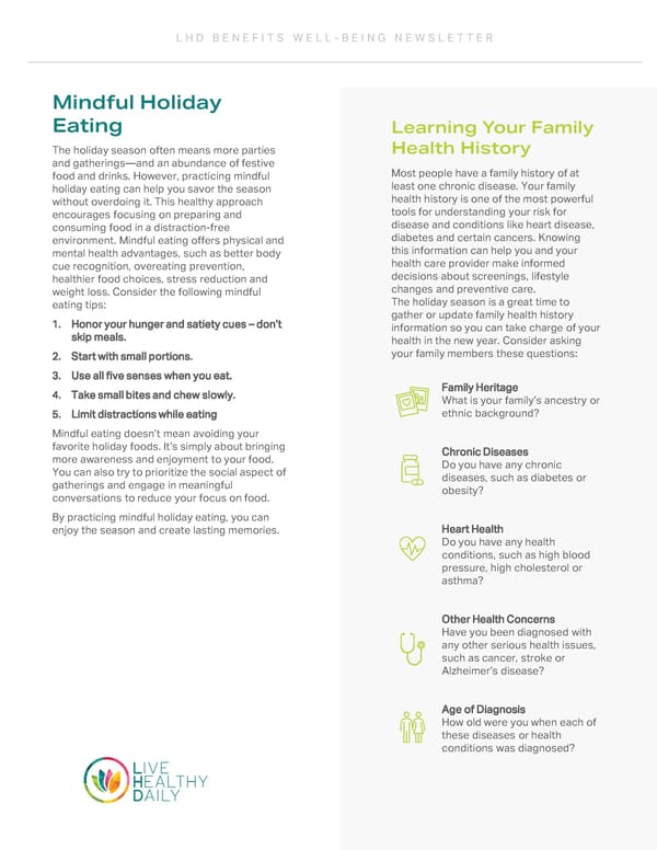 Preventing Burnout During the Holiday Season - Page 2