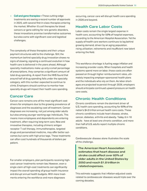 2026 Employee Benefits Market Outlook - Page 11