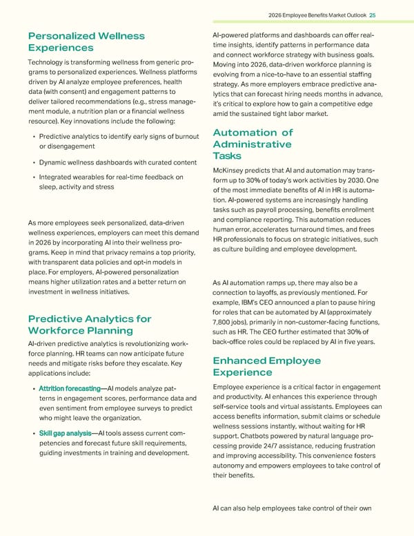 2026 Employee Benefits Market Outlook - Page 25