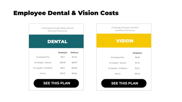 DePauw University: Your Employee Benefits Package - Page 8