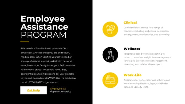 DePauw University: Your Employee Benefits Package - Page 29