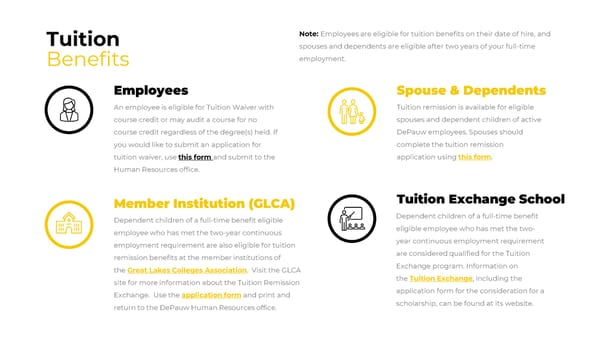DePauw University: Your Employee Benefits Package - Page 31
