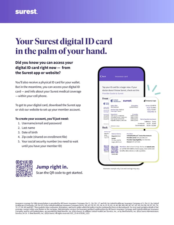 Accessing Your Surest Digital ID Card - Page 1