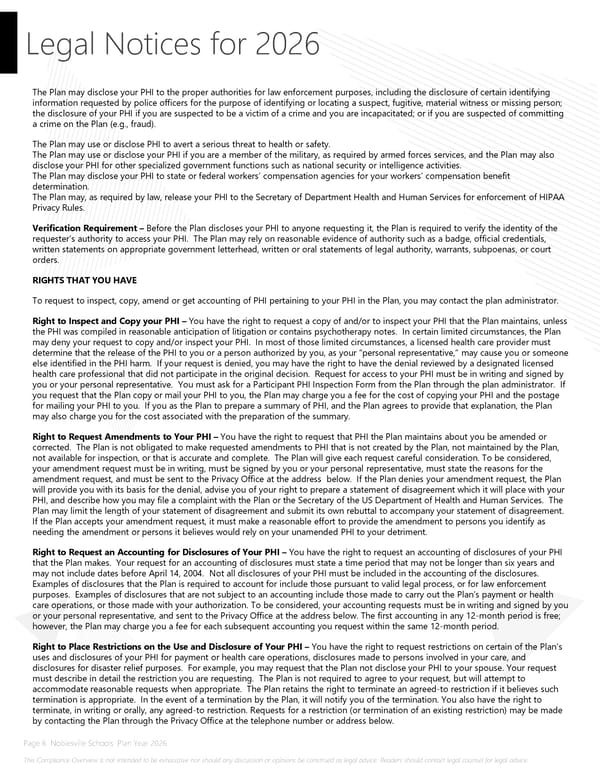 Noblesville Schools 2026 Compliance Guide - Page 6
