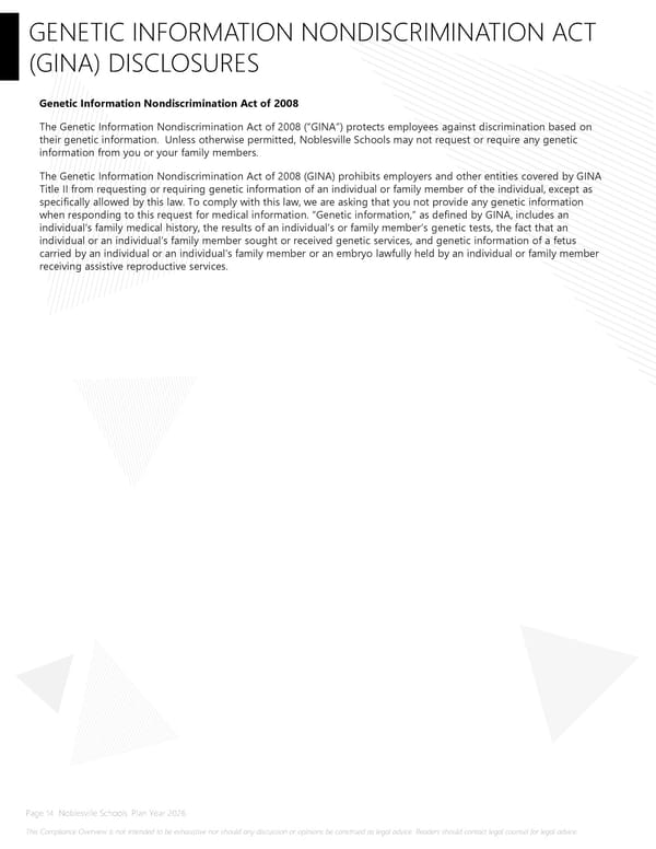 Noblesville Schools 2026 Compliance Guide - Page 14