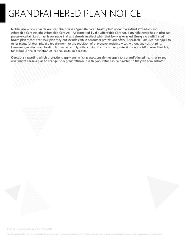 Noblesville Schools 2026 Compliance Guide - Page 15