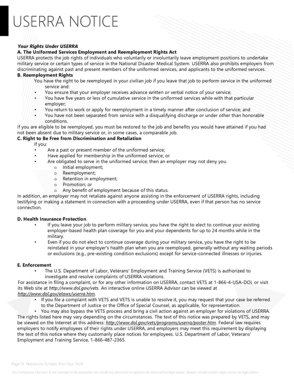 Noblesville Schools 2026 Compliance Guide - Page 19