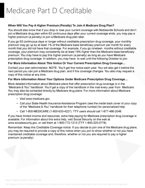 Noblesville Schools 2026 Compliance Guide - Page 27