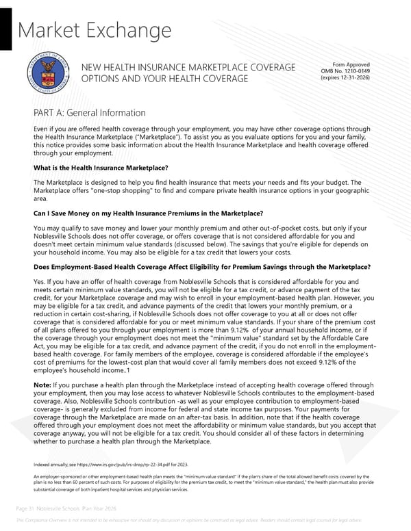 Noblesville Schools 2026 Compliance Guide - Page 31