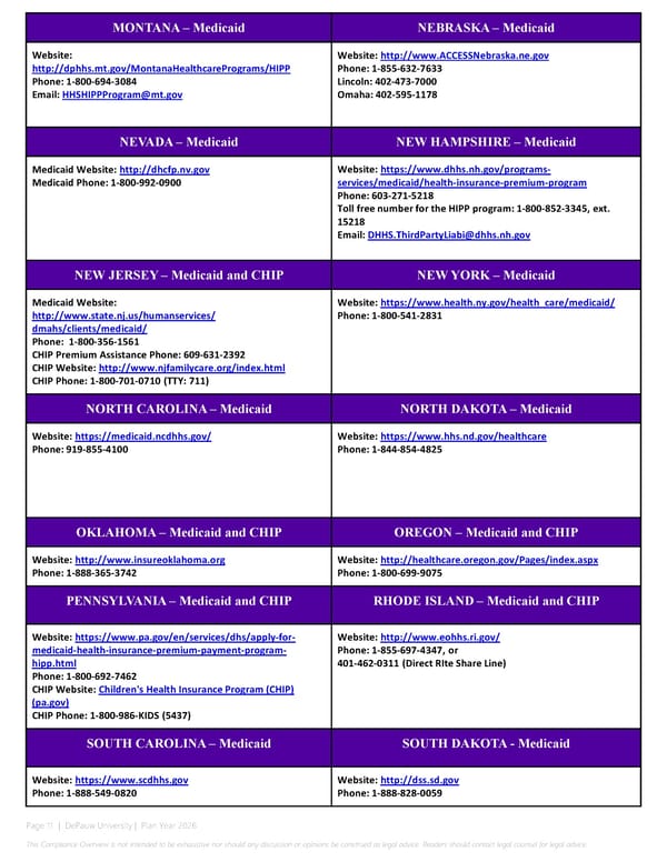 2026 Compliance Guide - DePauw University - Page 11