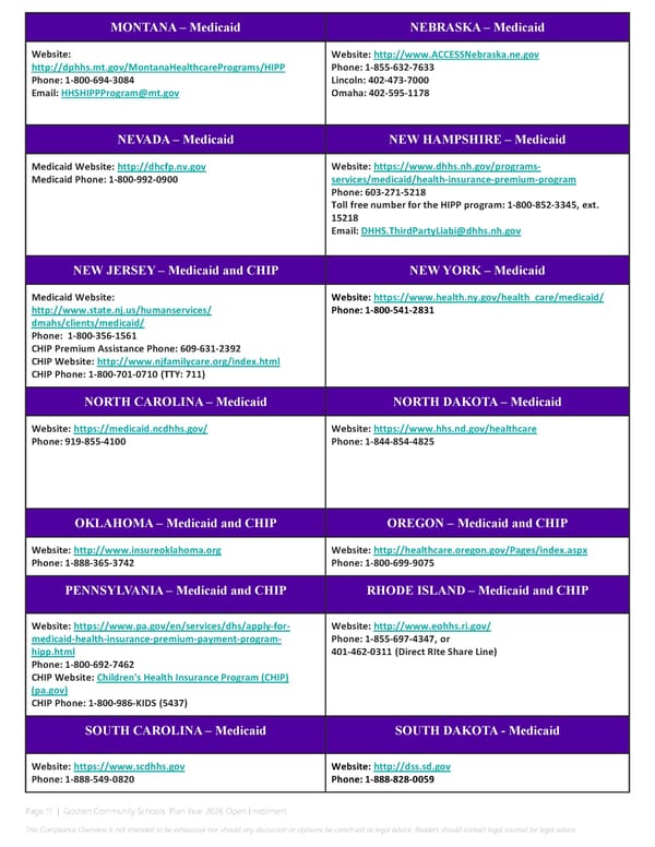 2026 Compliance Guide for Goshen Community Schools - Page 11