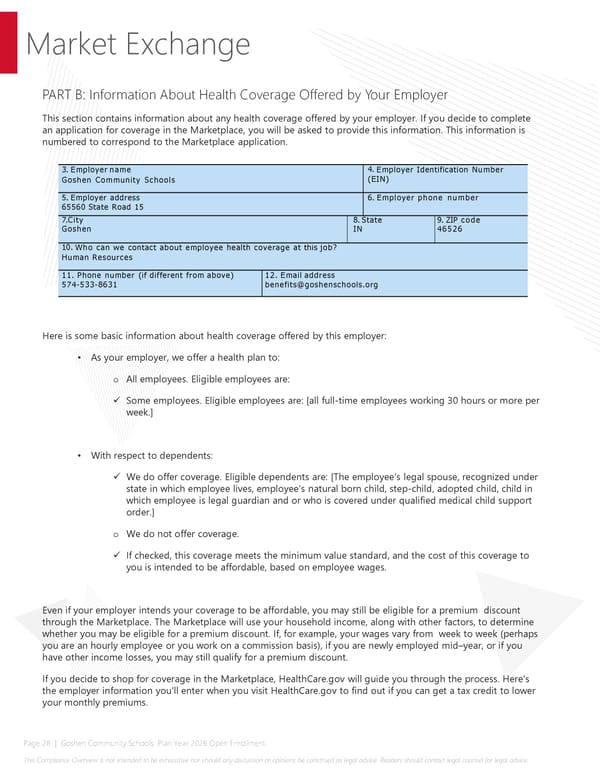 2026 Compliance Guide for Goshen Community Schools - Page 28