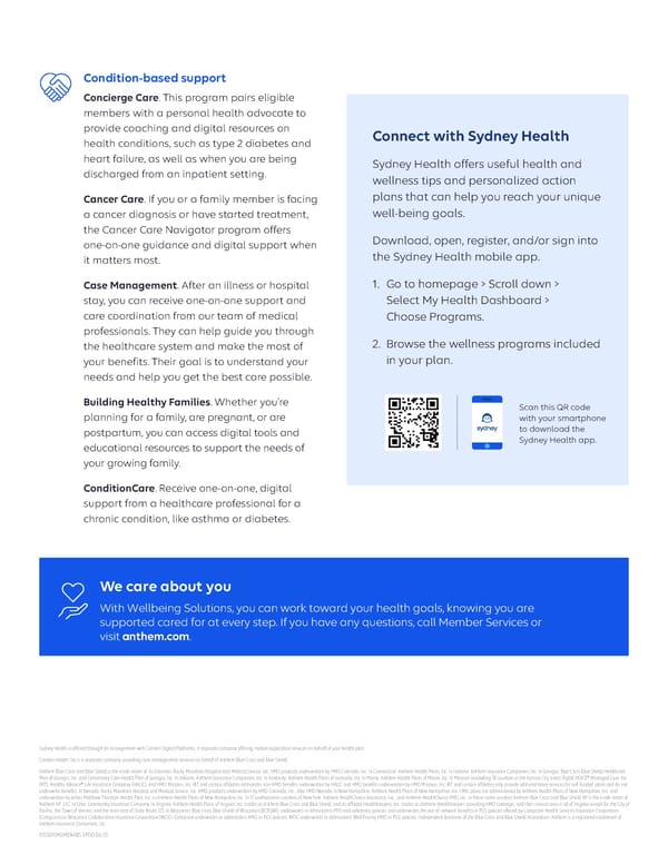 Wellbeing Solutions: Supporting Your Whole Health Matters - Page 2