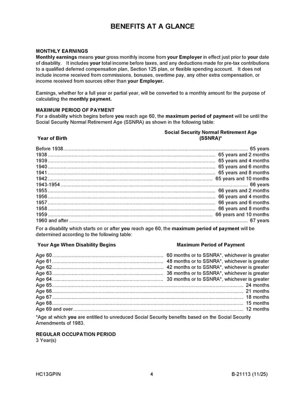 Monthly Disability Income Insurance Plan for Noblesville Schools - Page 5