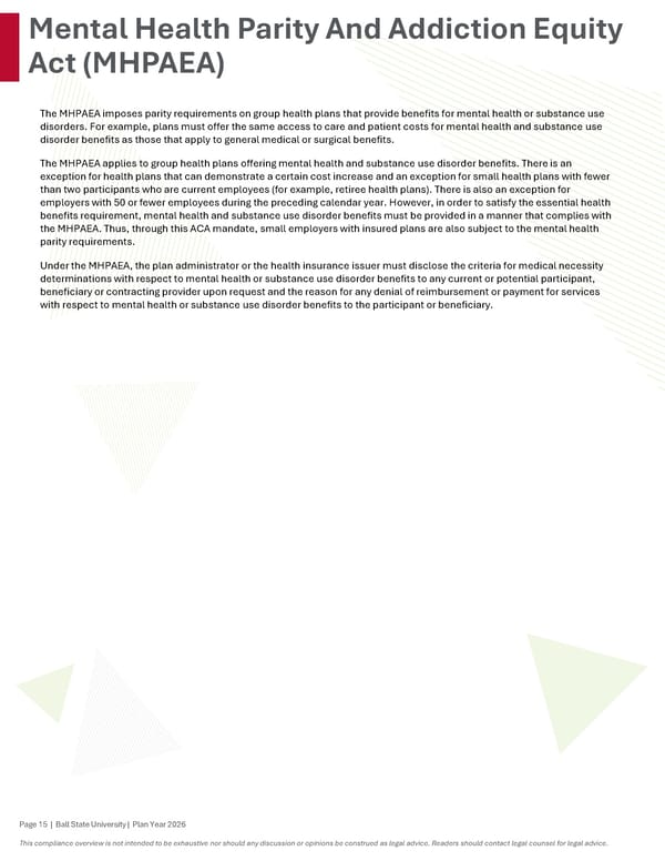 2026 Compliance Guide - Page 15