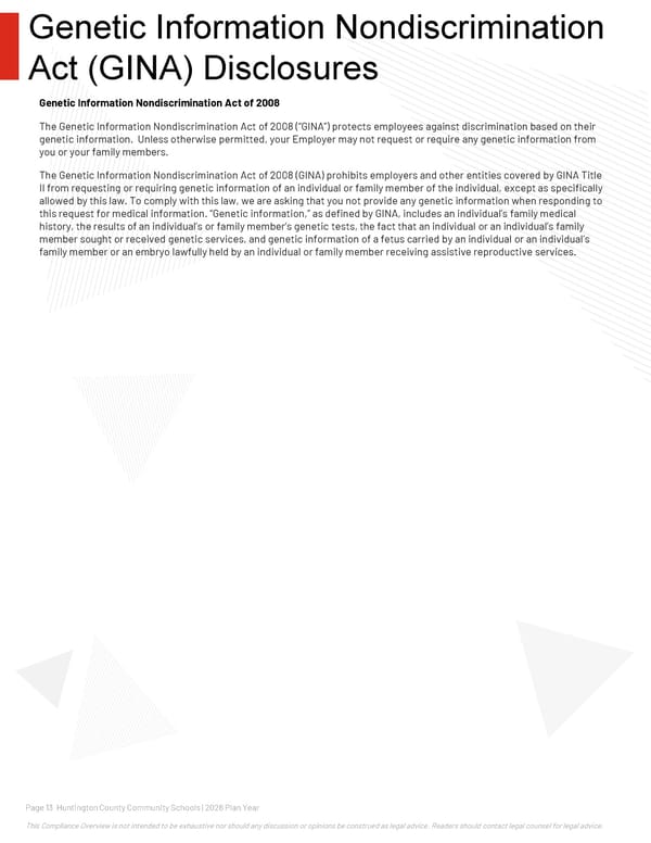 2026 Compliance Guide for Huntington County Community Schools - Page 13