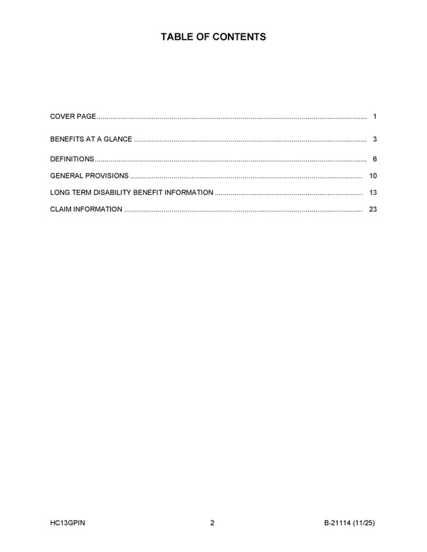 Monthly Disability Income Insurance Plan for Noblesville Schools Employees - Page 3