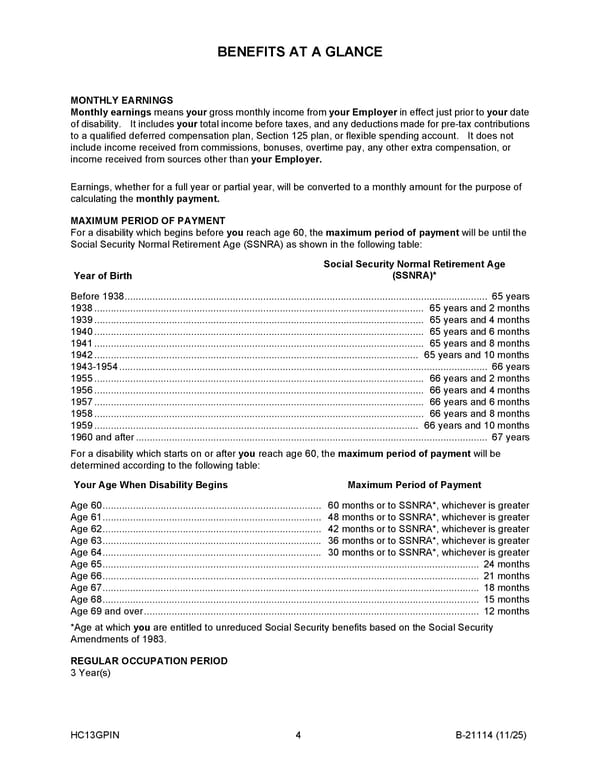 Monthly Disability Income Insurance Plan for Noblesville Schools Employees - Page 5