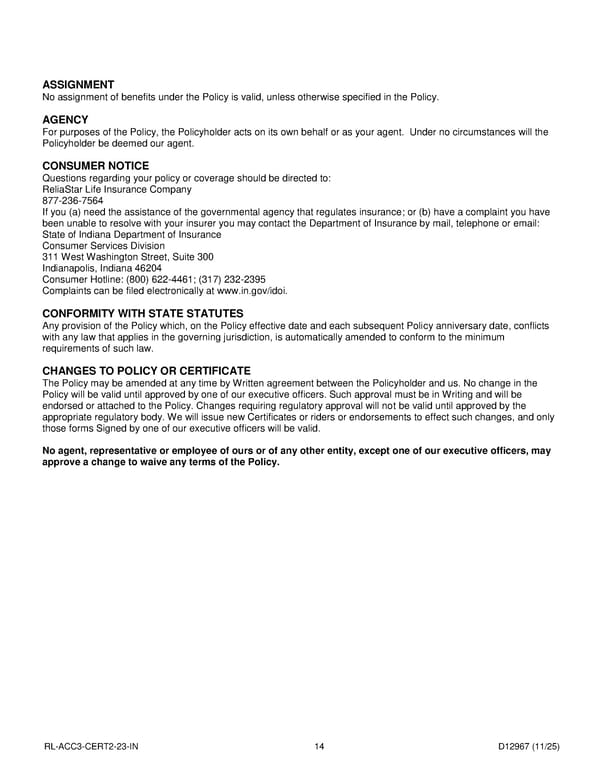 Accident Insurance Plan for Noblesville Schools Employees - Page 15
