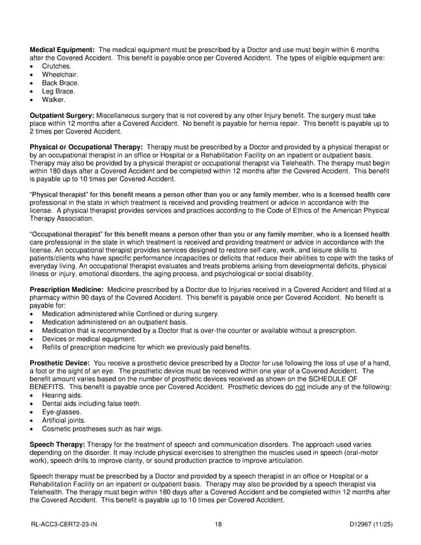 Accident Insurance Plan for Noblesville Schools Employees - Page 19