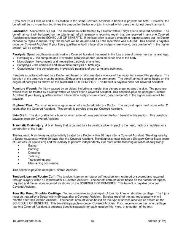 Accident Insurance Plan for Noblesville Schools Employees - Page 21