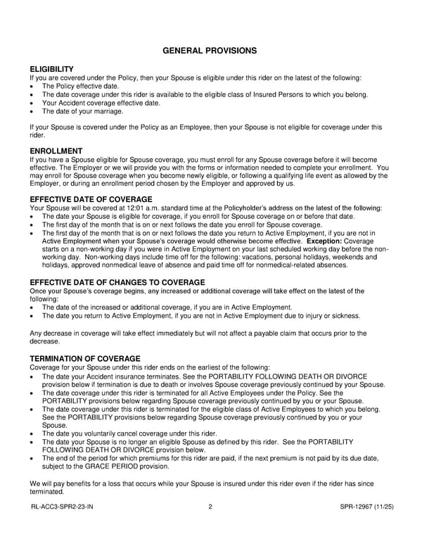 Accident Insurance Plan for Noblesville Schools Employees - Page 26