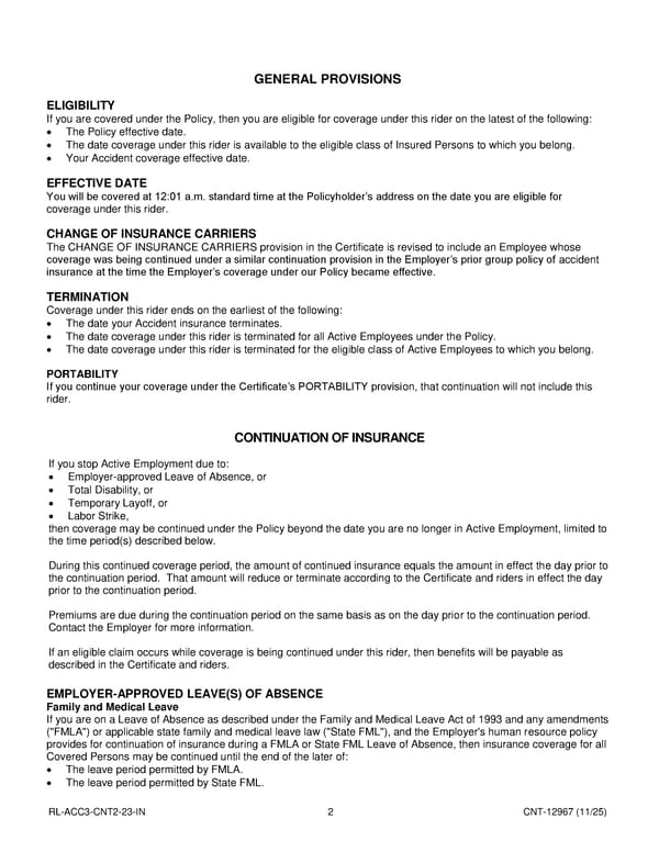 Accident Insurance Plan for Noblesville Schools Employees - Page 37