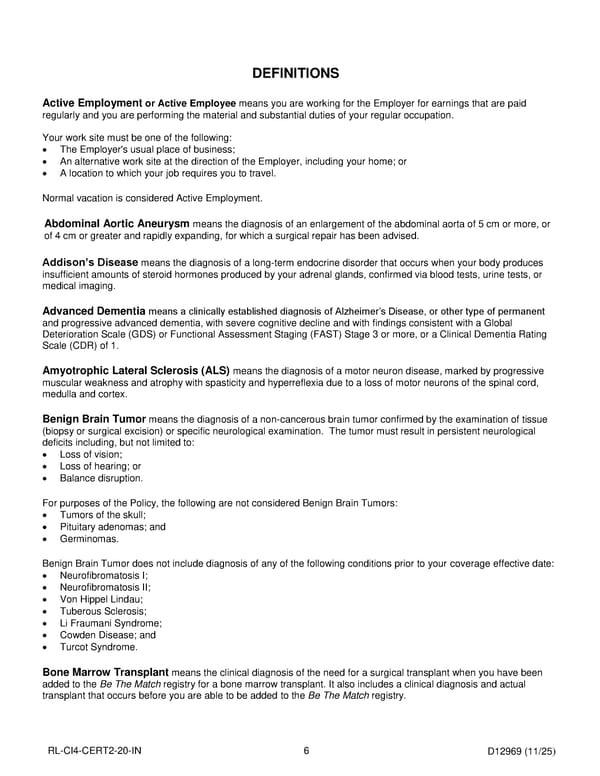 Critical Illness Insurance Plan for Noblesville Schools Employees - Page 7