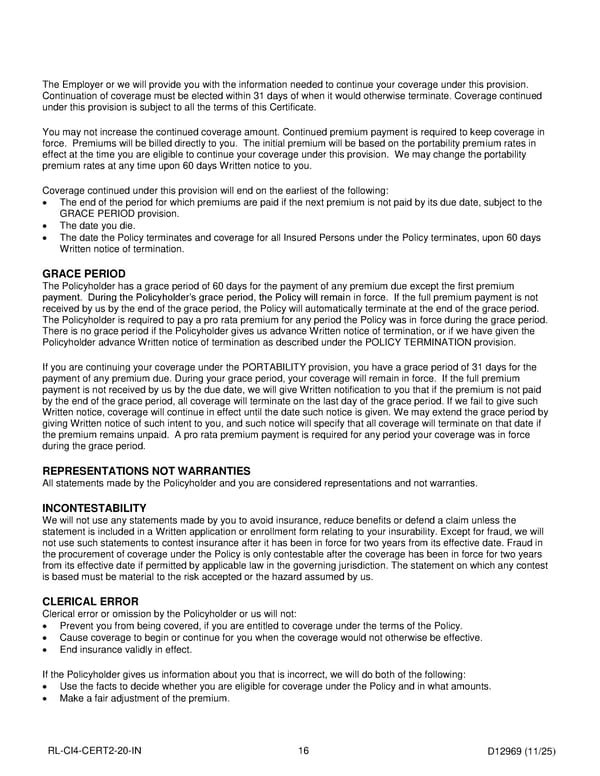 Critical Illness Insurance Plan for Noblesville Schools Employees - Page 17